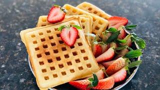 Waffles   Best breakfast! Zaftrik tayyorlash