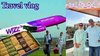 Last Day In Antalya || Travel Vog From Turkey To UK || Baklava Shoppnig