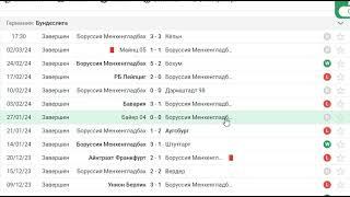 Хайденхайм против Боруссии Менхенгладбах