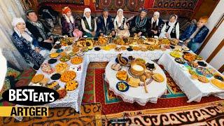 Nauryz Feast - Full Table Set for Kazakh New Year in Mongolia! | Best Eats