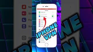 Iphone vpn tricksecure #shorts #youtubeshorts