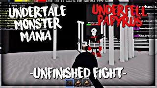 Roblox Undertale Monster Mania: Underfell Papyrus (Unfinished)