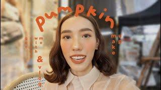 GRWM  pumpkin makeup + ไปช็อปปิ้งรองเท้ากัน! l jjjiina