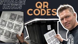 Organization Hack You Didn’t Know You Needed, UNTIL NOW-QR CODES/Tote Scan Inventory Tool