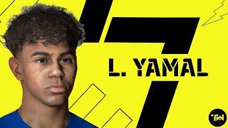 FACE PES 2017 - LAMINE YAMAL 2023