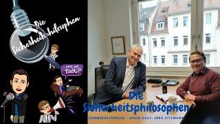 Sommergespräche der Sicherheitsphilosophen - Gast: Jörg Zitzmann