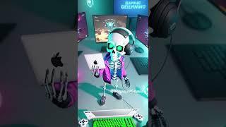 3D STUMBLE GUYS SKIN RIP STREAMER TRANSFORMATION BECOME HACKER  #shorts #stumbleguys