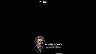 Soren Kierkegaard's Life Quotes | Globe Kick#24