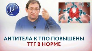 Повышены антитела к ТПО при нормальном ТТГ. Надо ли принимать L-тироксин? Гузов И.И.