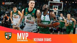 Keenan Evans | MVP Showreel | Round 25 | 2023-24 Turkish Airlines EuroLeague