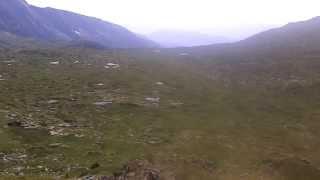 Plateau du Fourchu, au-dessus du Lac Fourchu et du Réfuge du Taillefer