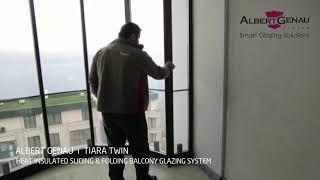 Heat Insulated Balcony Glazing System - Tiara Twinmax