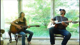 Gm Jam - smooth G minor jam - 2 Acoustics - Sadie and Tom : )