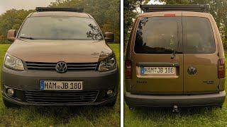 VW Caddy 2k Full Bumper Makeover and Blackout Emblems