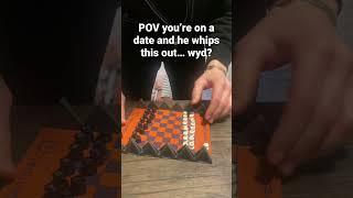 POV you’re on a date and he whips this out… wyd? | the best chess board