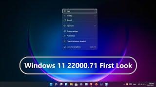 Windows 11 22000.71 First look and How to get the ISO!!!