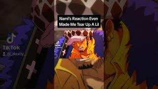 Nami's Reaction To Luffy's DEATH!!! #luffy #onepiece #nami