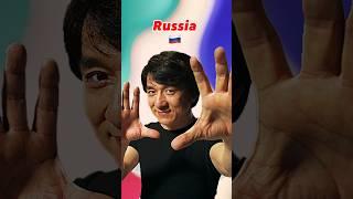 Jackie Chan from different countries.#ytshots #meme