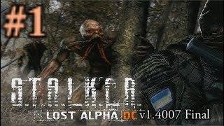 S.T.A.L.K.E.R. Lost Alpha DC v1.4007 Final.Начало.#1. Русский интерфейс,субтитры.Подземелье Шустрого