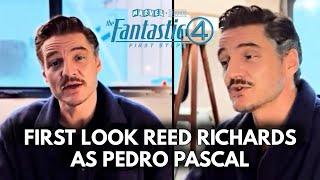 First Look At Pedro Pascal's Reed Richards Fantastic Four First Steps