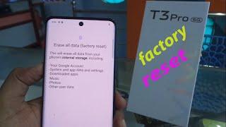 vivo T3 Pro 5G factory reset solution.