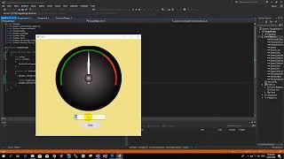 Visual Studio Creating Gauge