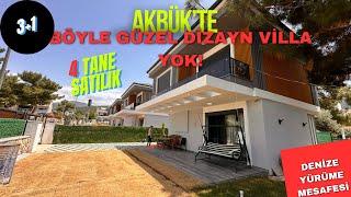 Didim Akbük'te Özel Dizayn Denize Yürüme Mesafesinde Havuzlu Tam Müstakil Villa No:273