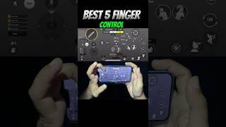 Best 5Finger control#bgmi #pubg #handcam #control