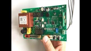 Подключение платы распашных ворот PCB SW mini