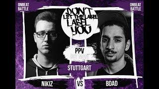 Bdad vs Nikiz // DLTLLY OnBeatBattle (Stuttgart) // 2018