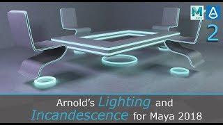 Arnold's Lights and Incandescence for Maya 2018