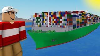 Für 9.999 ROBUX das größte Containerschiff in Schiffsspuren kaufen!