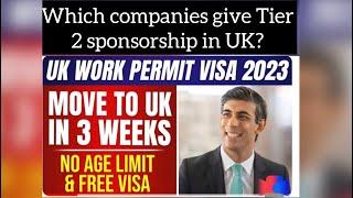 UK work Visa 2023