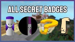 How to Find ALL SECRET BADGES |ROBLOX FIND THE MARKERS