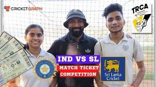 IND vs SL Ticket Contest at Thane Rising Cricketgraph Academy | Highlights 