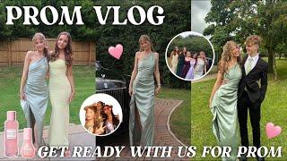 PROM VLOG *WHAT A BRITISH PROM IS REALLY LIKE + get ready w us ‍️‍️