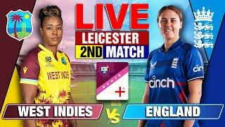 Live: West Indies Women vs England Women | 2nd ODI | Live Cricket Score & Commentary
