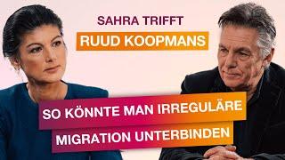 „Sahra trifft“ Migrationsforscher Ruud Koopmans: „Ampel hat EU-Lösung der Migration ausgebremst“