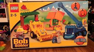 Lego Duplo Bob the Builder Scoop and Lofty at the Building Yard set Review.