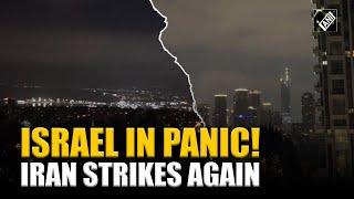 WATCH! Siren blares across north, central Israel as Iranian missile attacks Israel | Israel vs Iran