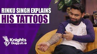 Rinku Singh shares the story behind his tattoo | #KnightsDugout Podcast EP 03 | IPL 2024