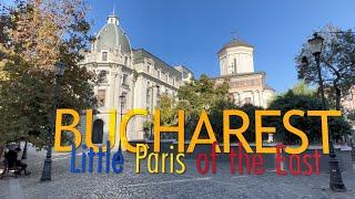 Quaint Bucharest: Little Paris with a shadow of Ceausescu (live footage of the 1989 revolution)