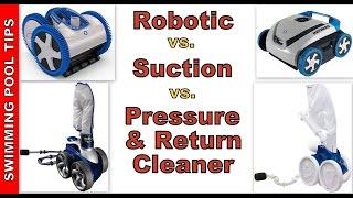 Which Pool Cleaner is Best for my Pool? Robotic, Suction, Pressure or Return Side?