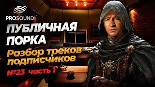 ПУБЛИЧНАЯ ПОРКА 23 Ч.1 #сведениетрека #сведениевокала