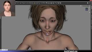 Daz Genesis 8 - Face Control Rig