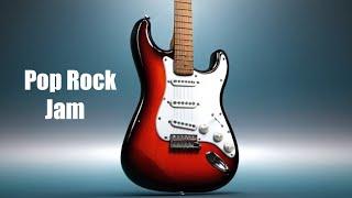 Straight Pop Rock Jam Guitar Backing Track in C Major