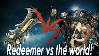 Redeemer Prime vs (almost)every boss in warframe!