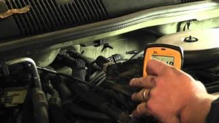 How to test a crank sensor with a voltmeter