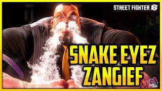 SF6 Season 2 ▰ Snake Eyez Zangief Is A Nightmare To Fight ! ! 【Street Fighter 6】