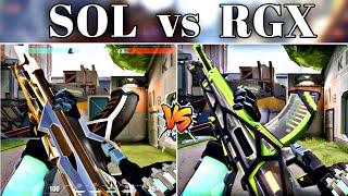 SENTINELS OF LIGHT Vandal VS RGX 11Z PRO Vandal Comparison || Which One Is The Best Vandal Skin ||